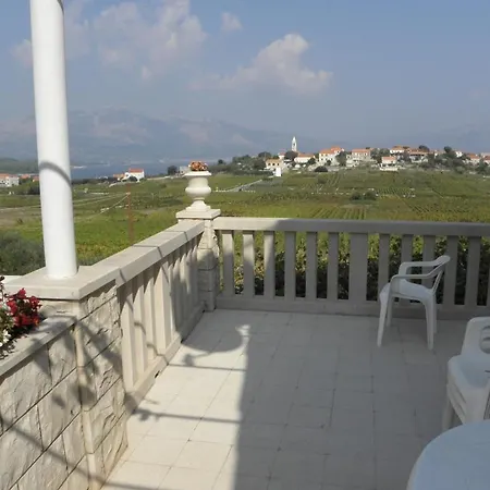 Apartment Apartment In Lumbarda With Sea View, Terrace, Air Conditioning, Washing Machine 874-1 *